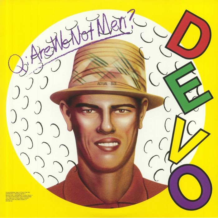 DEVO - Q: Are We Not Men A: We Are Devo vinyl sleeve