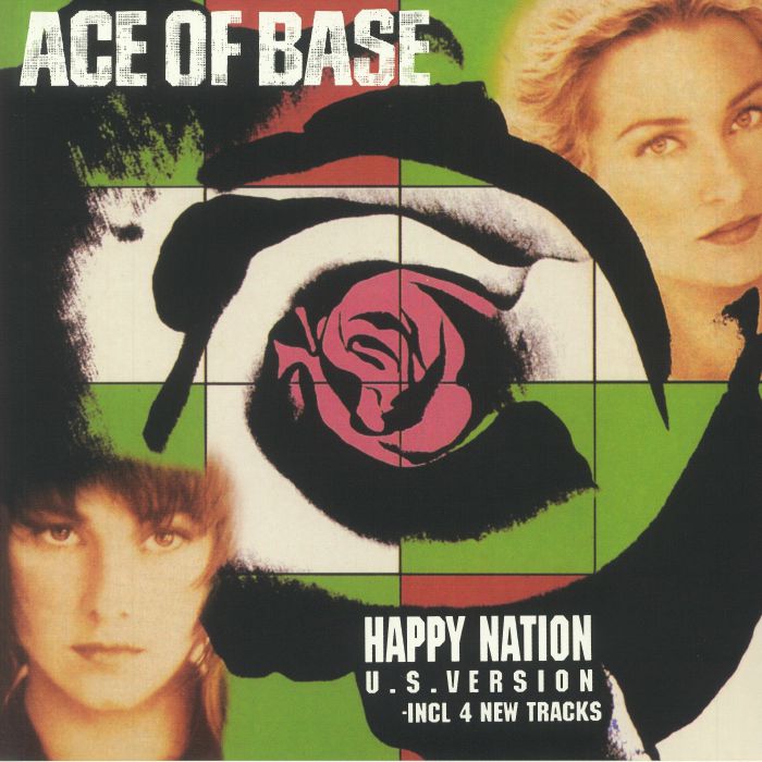 ACE OF BASE - Happy Nation: US Version (reissue) vinyl sleeve