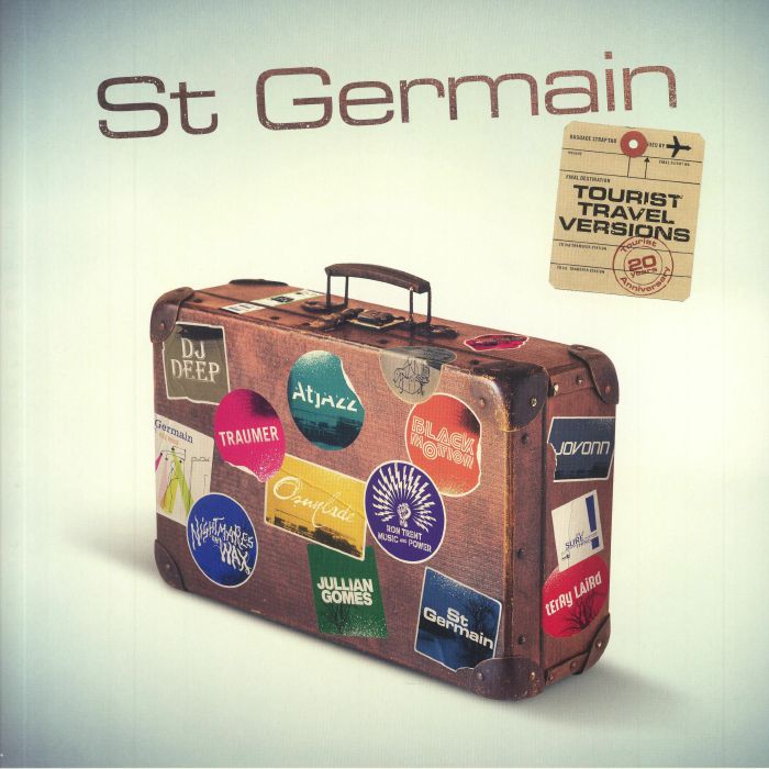 ST GERMAIN - Tourist 20th Anniversary: Travel Versions vinyl sleeve