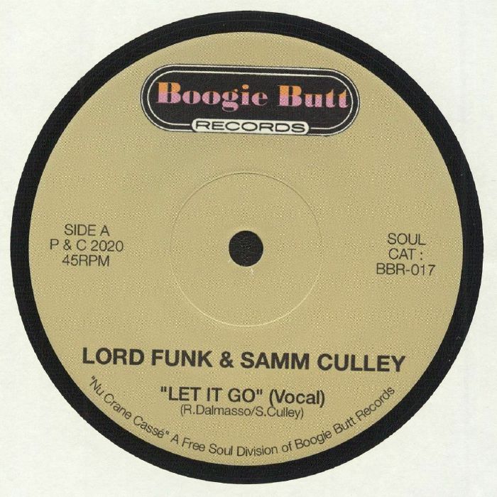 LORD FUNK/SAMM CULLEY - Let It Go vinyl sleeve