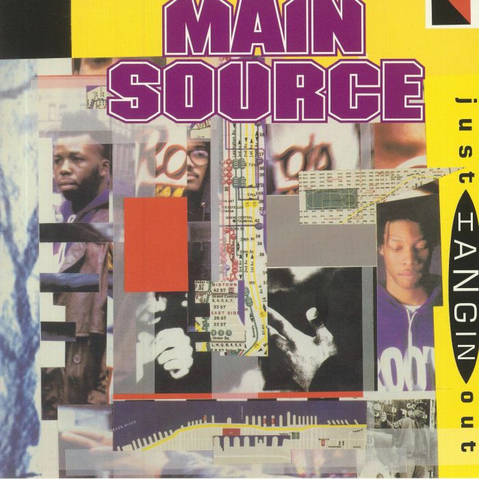 MAIN SOURCE - Just Hangin' Out vinyl sleeve