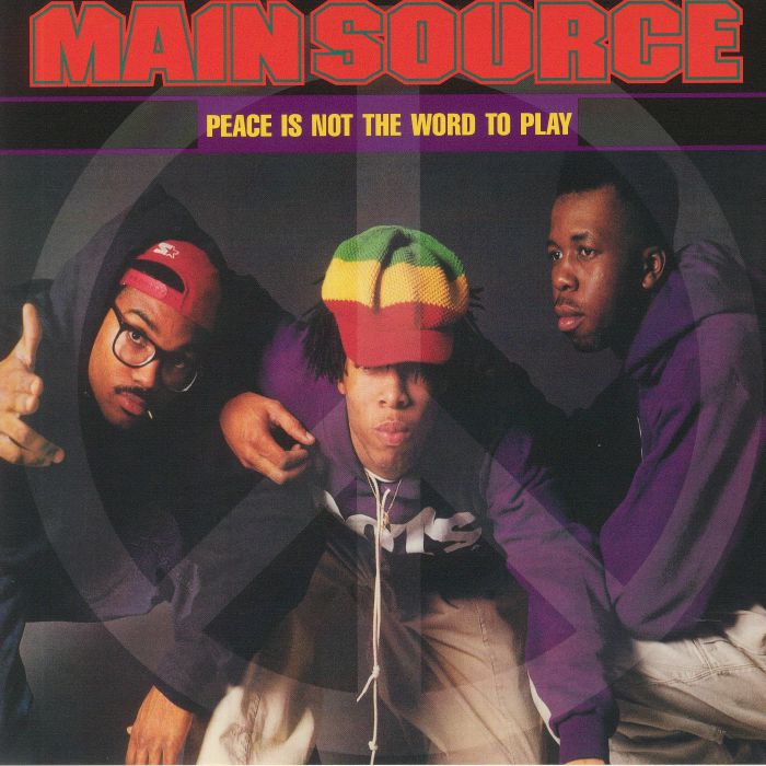 MAIN SOURCE - Peace Is Not The Word To Play vinyl sleeve