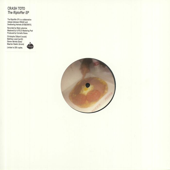 CRASH TOTO - The Riptoffer EP vinyl sleeve