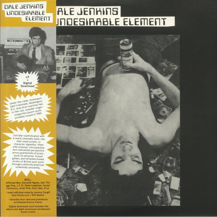 JENKINS, Dale - Undesirable Element vinyl sleeve