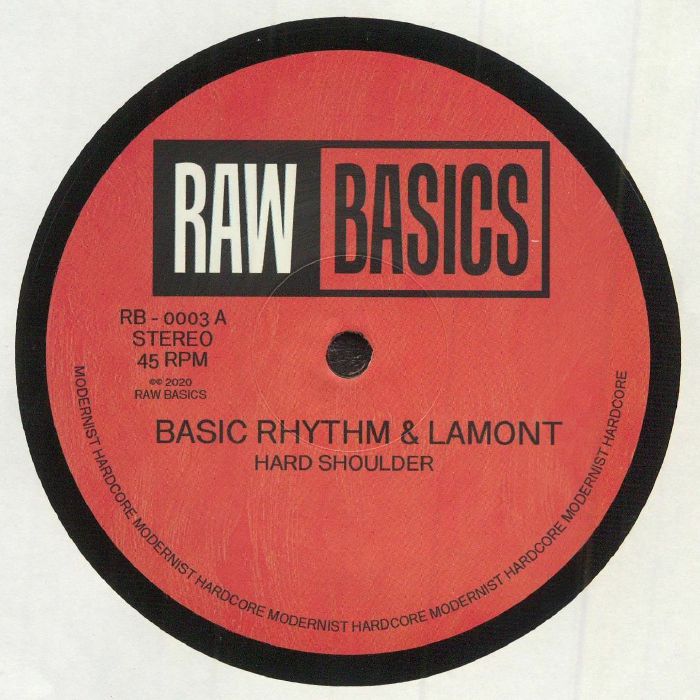 BASIC RHYTHM/LAMONT - Hard Shoulder vinyl sleeve