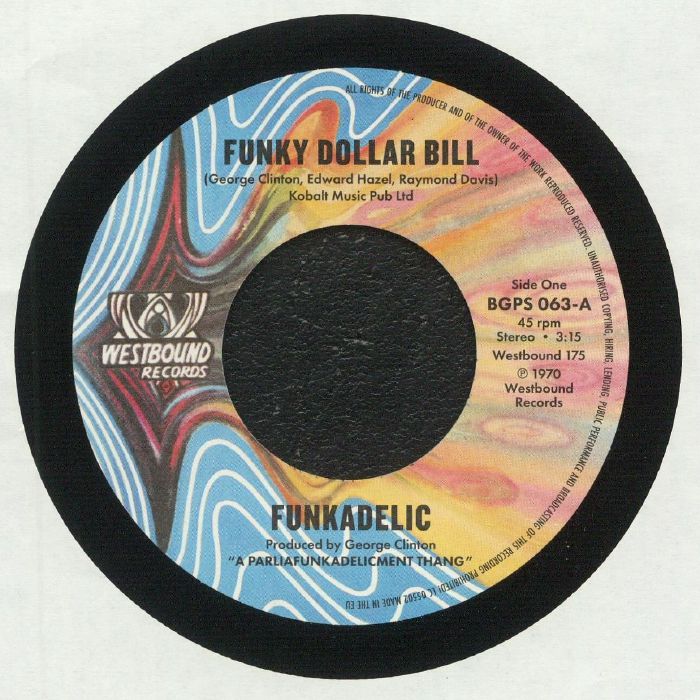 FUNKADELIC - Funky Dollar Bill vinyl sleeve