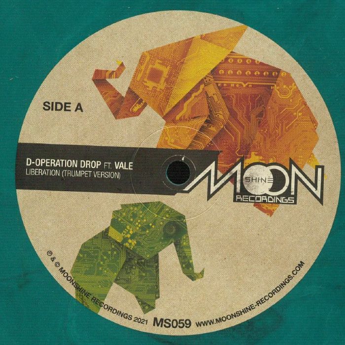 D OPERATION DROP - Liberation Versions vinyl sleeve