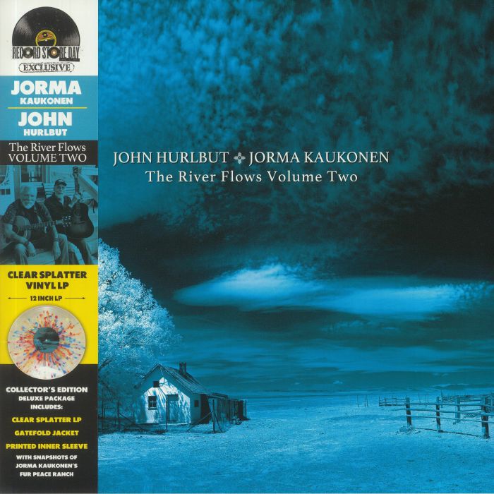 HURLBUT, John/JORMA KAUKONEN - The River Flows Volume Two (Record Store Day RSD 2021) vinyl sleeve
