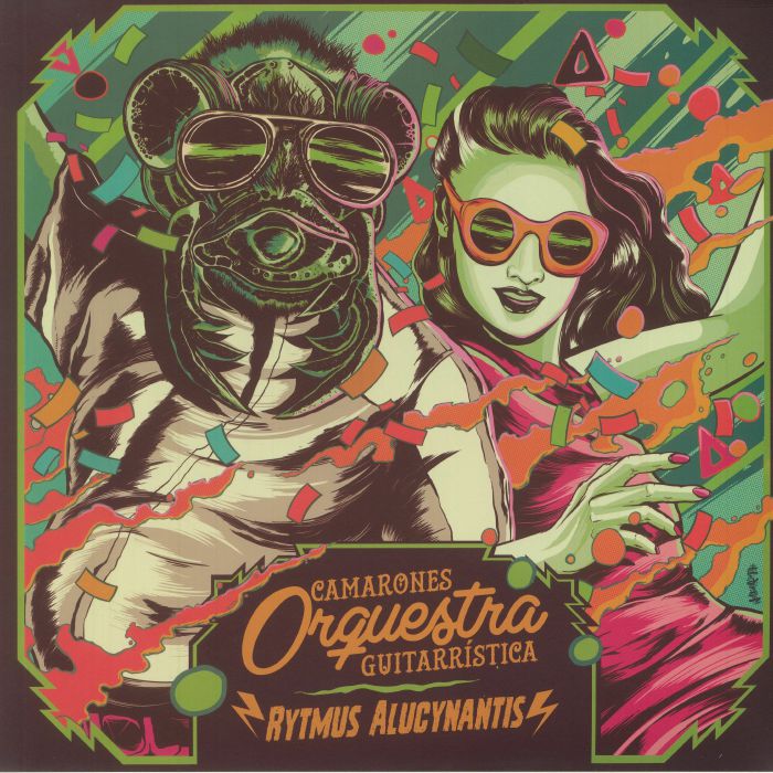 CAMARONES ORQUESTRA GUITARRISTICA - Rytmus Alucynantis vinyl sleeve