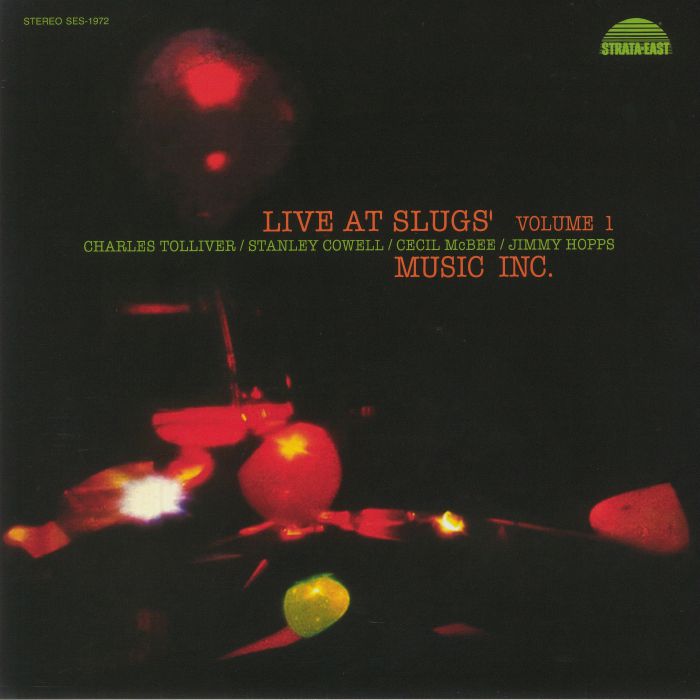 TOLLIVER, Charles/MUSIC INC - Live At Slugs' Volume 1 vinyl sleeve