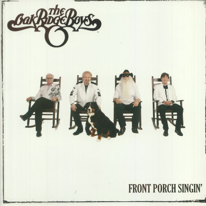 OAK RIDGE BOYS, The - Front Porch Singin' vinyl sleeve