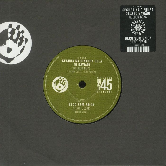 Golden Boys / Silvio César - Segura Na Cintura Dela (O Gavião) / Beco Sem Saída vinyl sleeve