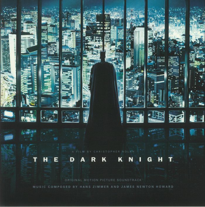 ZIMMER, Hans/JAMES NEWTON HOWARD - The Dark Knight (Soundtrack) vinyl sleeve