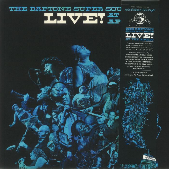 VARIOUS - The Daptone Super Soul Revue Live! At The Apollo vinyl sleeve
