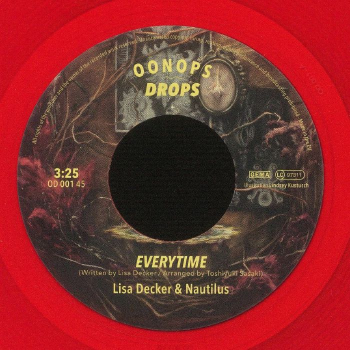 DECKER, Lisa/NAUTILUS - Everytime vinyl sleeve