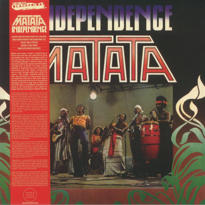 MATATA - Independence (Record Store Day Black Friday 2021) vinyl sleeve