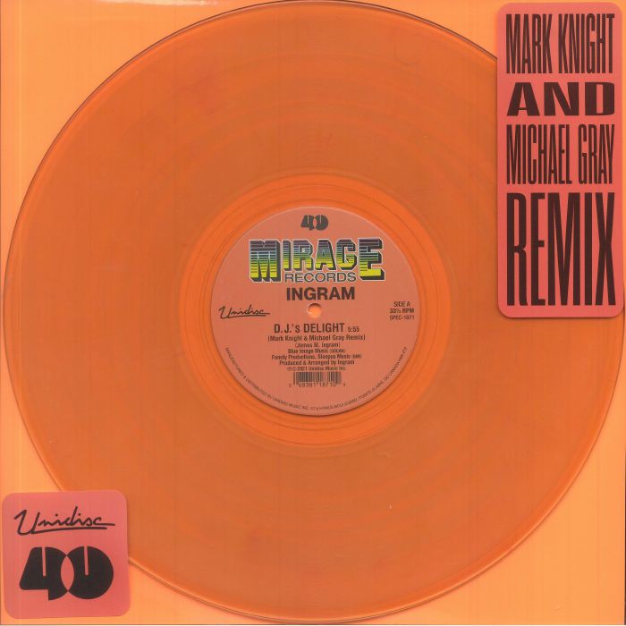 INGRAM - DJ's Delight vinyl sleeve