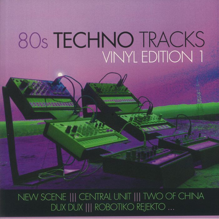 VARIOUS - 80s Techno Tracks: Vinyl Edition 1 vinyl sleeve