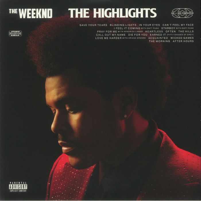 WEEKND, The - The Highlights vinyl sleeve