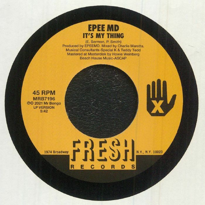 EPMD - It's My Thing / You're A Customer vinyl sleeve
