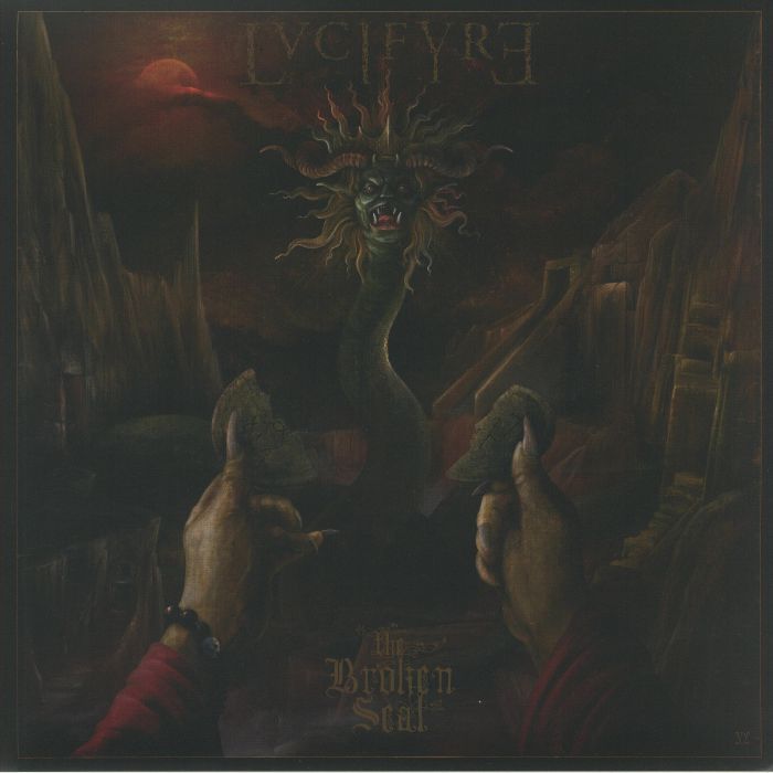 LVCIFYRE - The Broken Seal vinyl sleeve