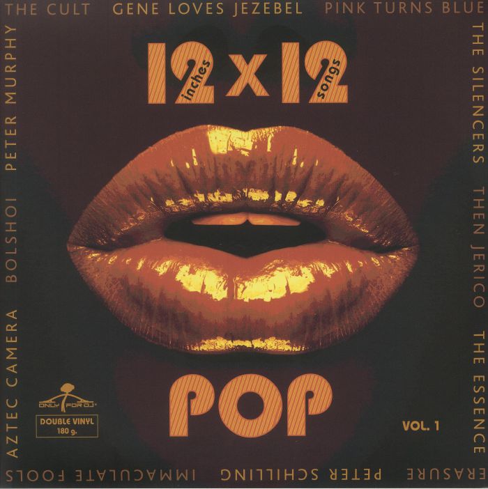 VARIOUS - 12 Inches By 12 Songs: Pop Vol 1 vinyl sleeve