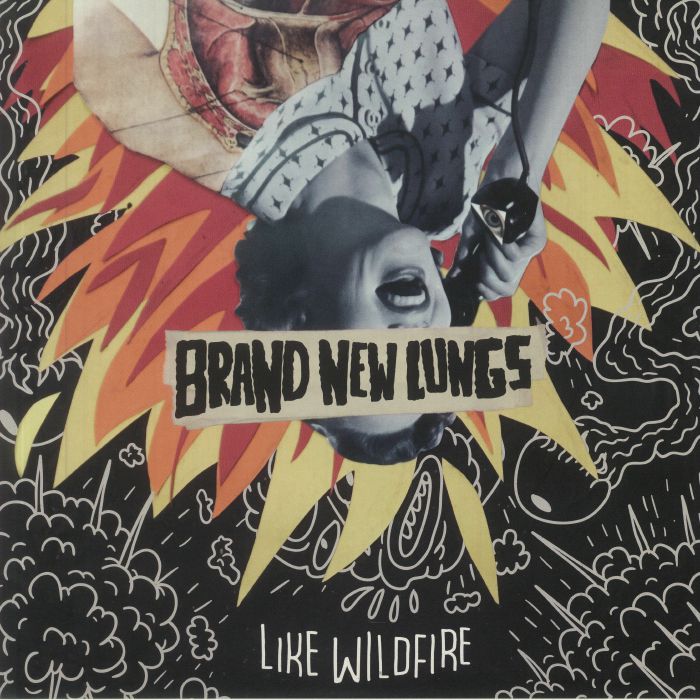 BRAND NEW LUNGS - Like Wildfire vinyl sleeve