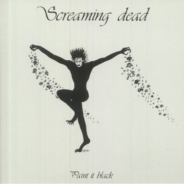 SCREAMING DEAD - Paint It Black (reissue) vinyl sleeve