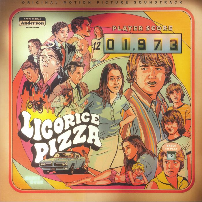 VARIOUS - Licorice Pizza (Soundtrack) vinyl sleeve
