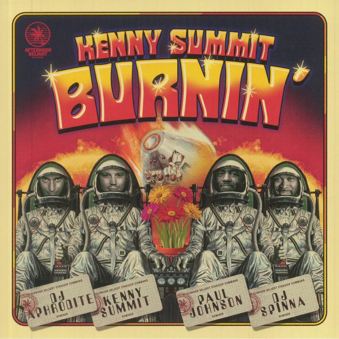 KENNY SUMMIT - Burnin' vinyl sleeve