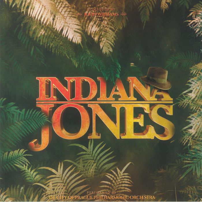 WILLIAMS, John/THE CITY OF PRAGUE PHILHARMONIC ORCHESTRA - The Indiana Jones Trilogy (Soundtrack) vinyl sleeve