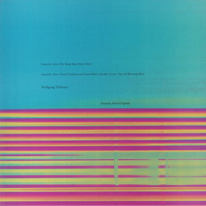 TILLMANS, Wolfgang - Insanely Alive vinyl sleeve