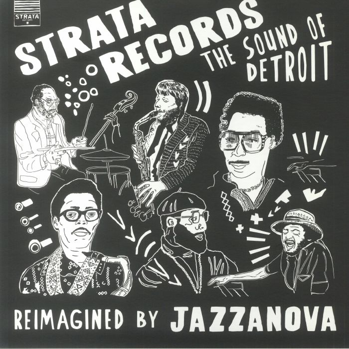 JAZZANOVA - Strata Records: The Sound Of Detroit Reimagined By Jazzanova vinyl sleeve