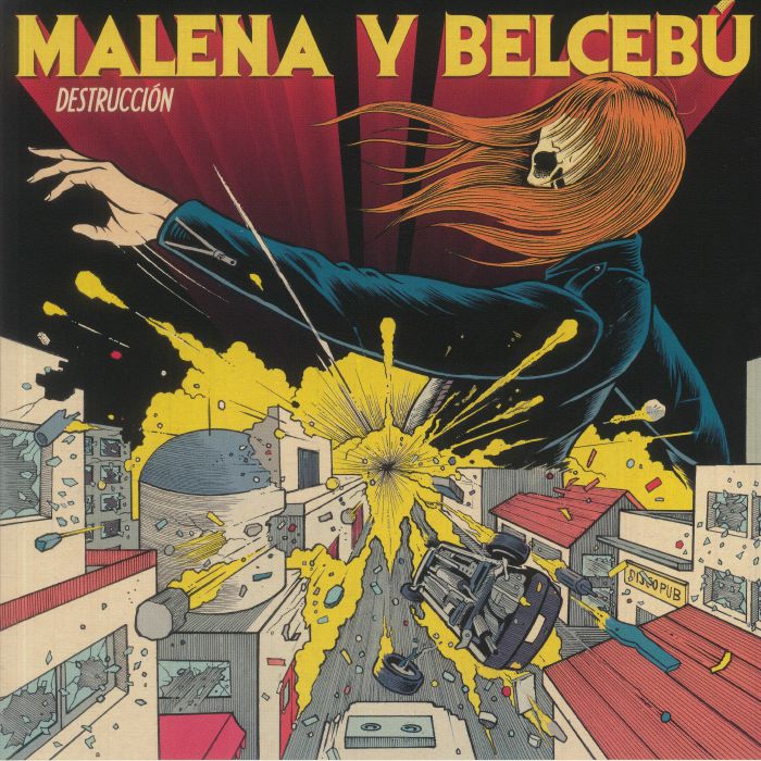MALENA Y BELCEBU - Destruccion vinyl sleeve