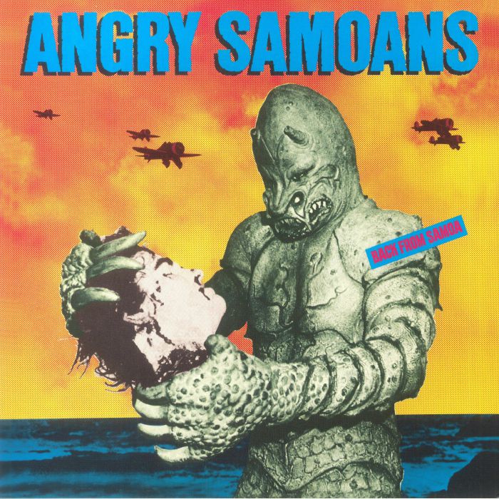 ANGRY SAMOANS - Back From Samoa (reissue) vinyl sleeve