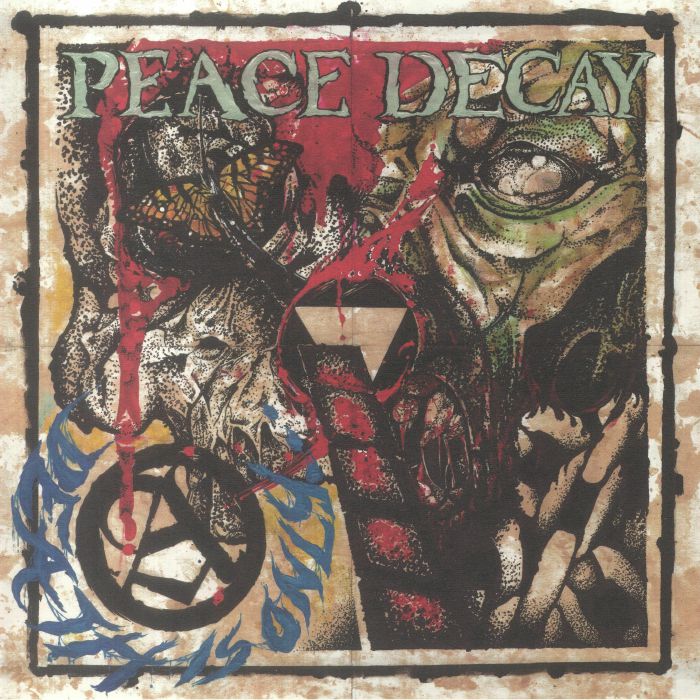 PEACE DECAY - Death Is Only vinyl sleeve