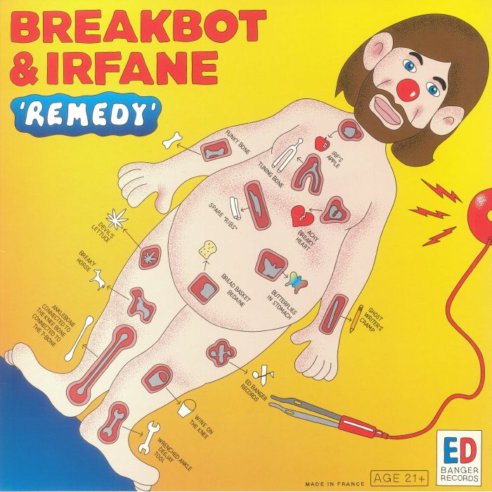 BREAKBOT/IRFANE - Remedy vinyl sleeve