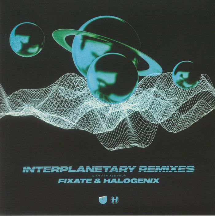 UNGLUED - Interplanetary Remixes vinyl sleeve