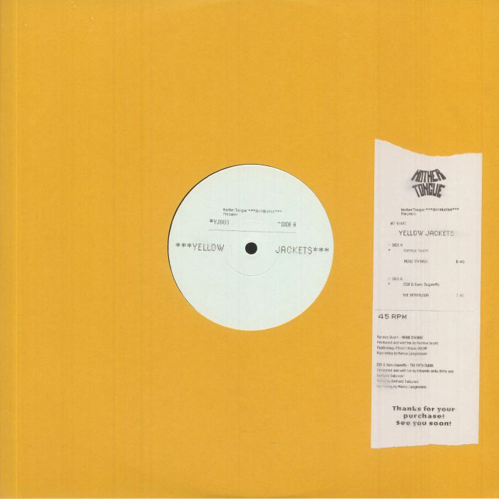 SCOTT, Patrice/EDB/GARY SUPERFLY - Yellow Jackets Vol 3 vinyl sleeve