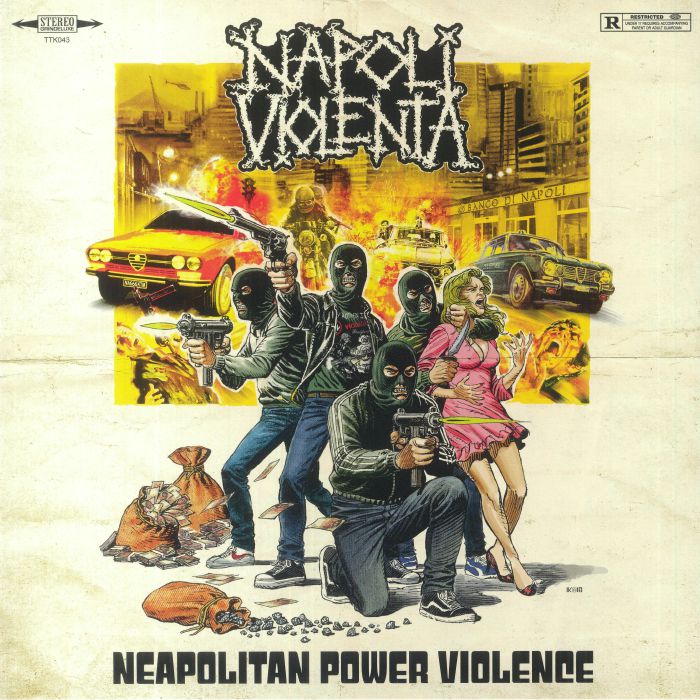 NAPOLI VIOLENTA - Neapolitan Power Violence vinyl sleeve