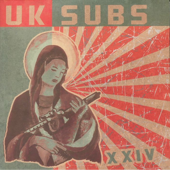 UK SUBS - XXIV vinyl sleeve