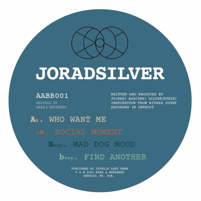 JORADSILVER - Social Moment vinyl sleeve
