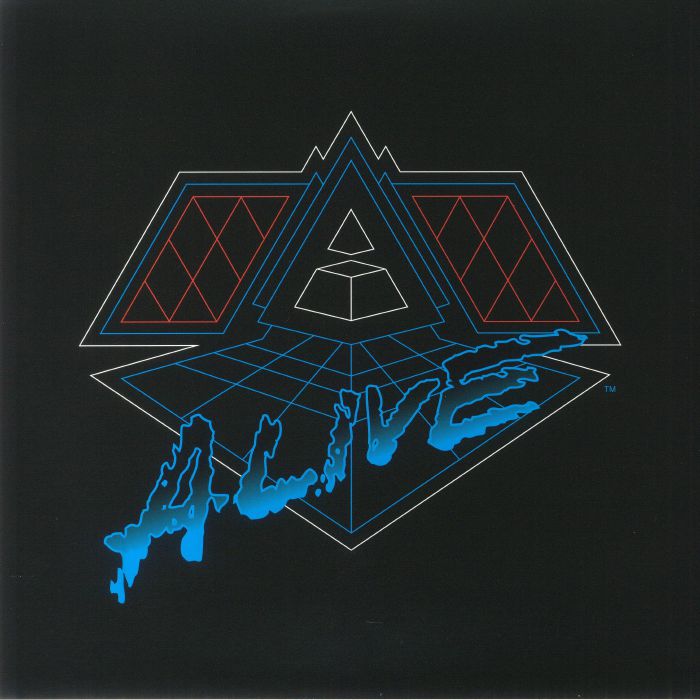 DAFT PUNK - Alive 2007 (reissue) vinyl sleeve
