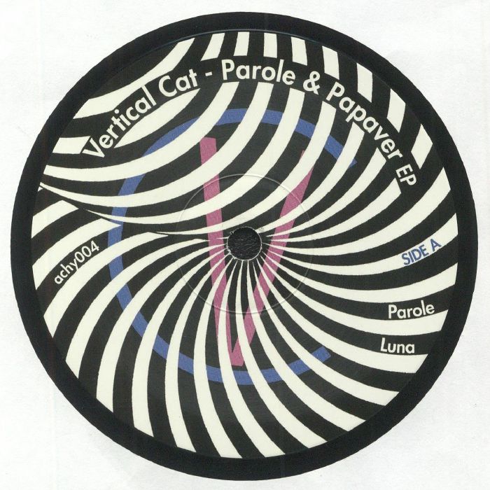 VERTICAL CAT - Parole & Papaver EP vinyl sleeve