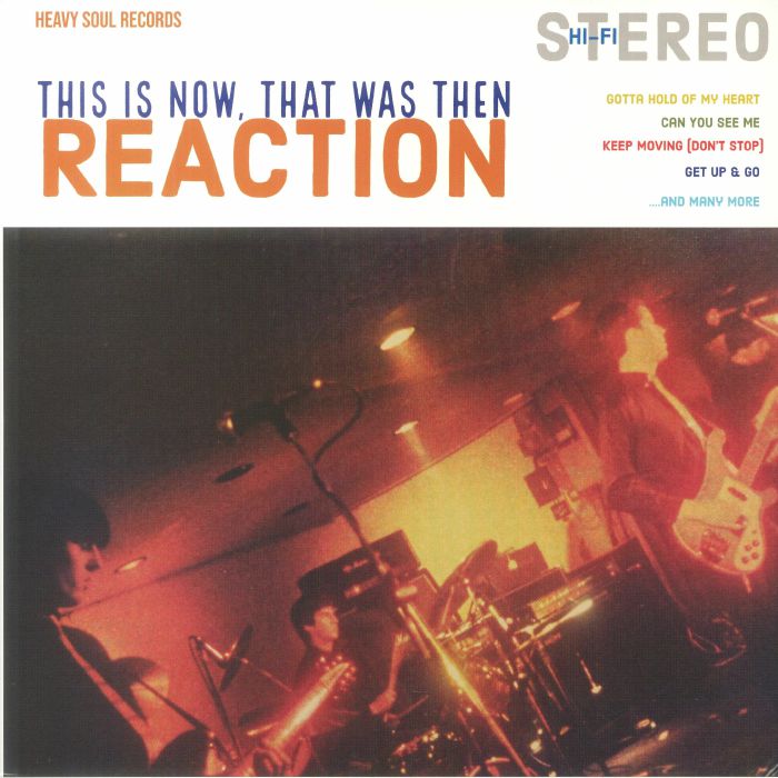 REACTION - This Is Now That Was Then vinyl sleeve