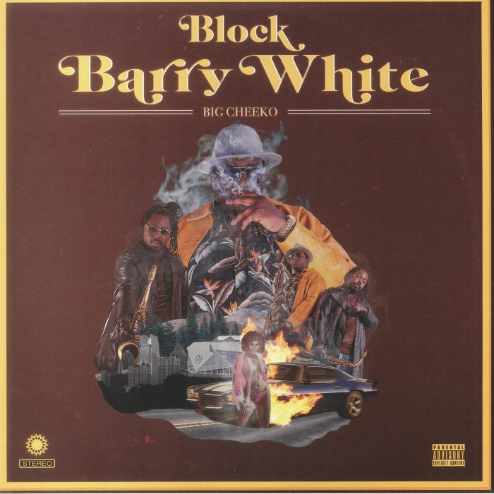 BIG CHEEKO - Block Barry White vinyl sleeve