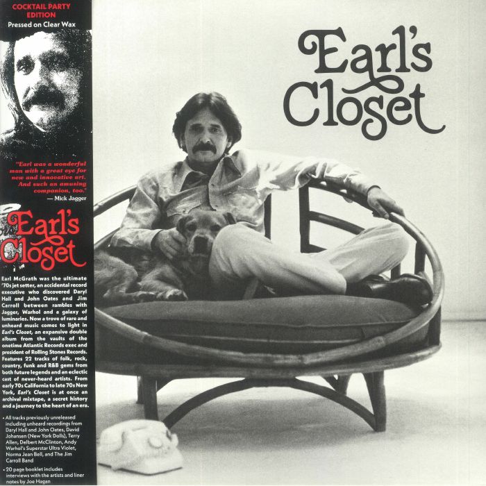 VARIOUS - Earl's Closet: The Lost Archive Of Earl McGrath 1970-1980 vinyl sleeve