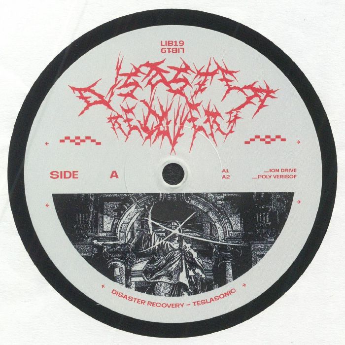 TESLASONIC - Disaster Recovery vinyl sleeve