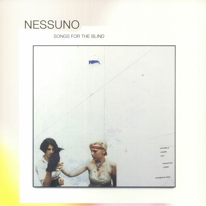 NESSUNO - Songs For The Blind vinyl sleeve