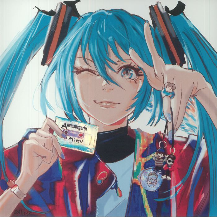 ANAMANAGUCHI/HATSUNE MIKU - Miku vinyl sleeve